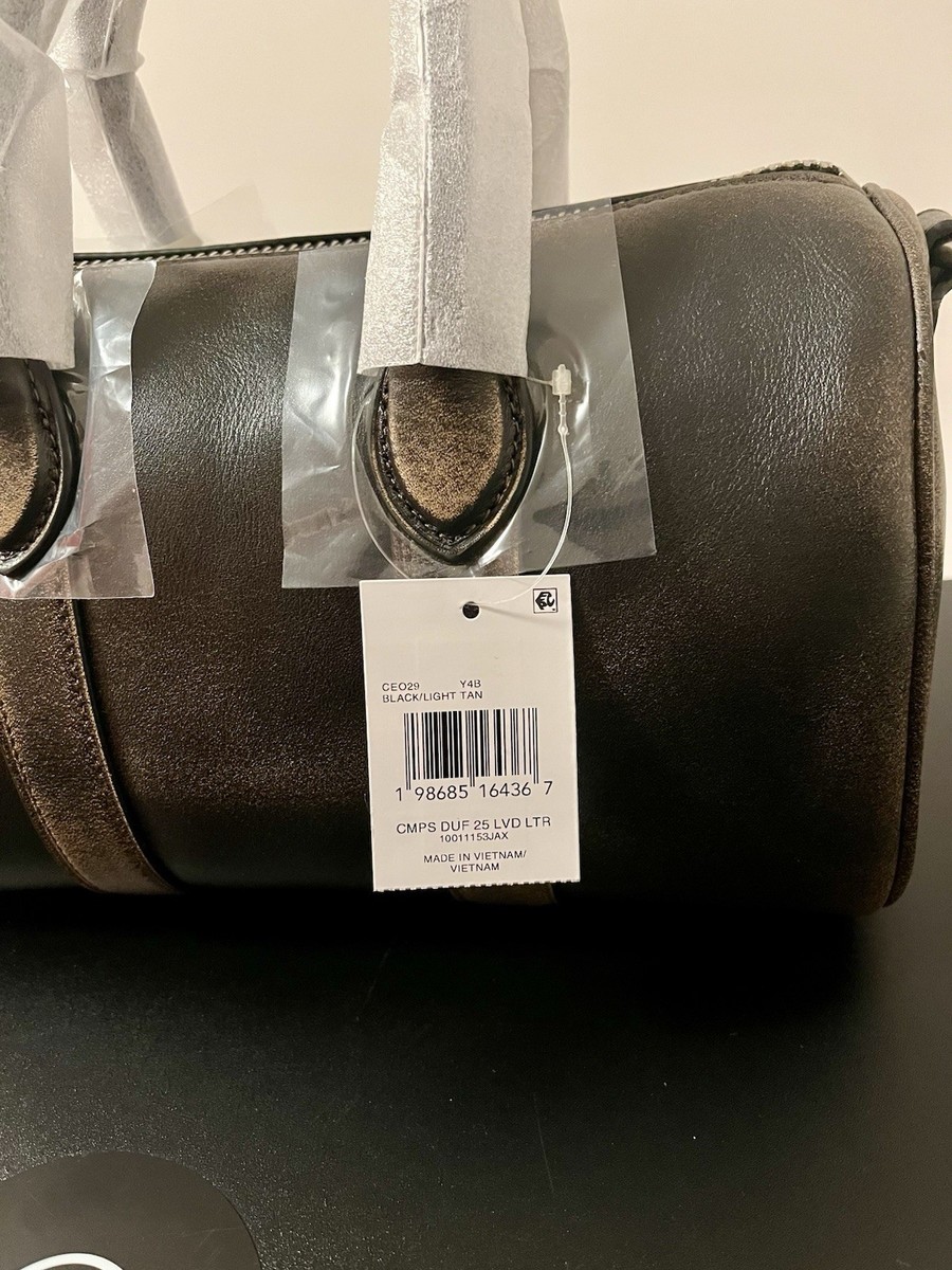 COACH Compass 25 in Loved Leather- New with Tags | eBay