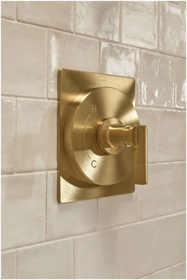 Kohler KTS35920-4-BL Castia por Studio McGee Válvula Equilibrada a Presión Borde Negro Foto 3 de 4