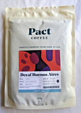 Pact Coffee - Decaf Buenos Aires - Whole Bean Coffee - 250g - BB 26/05/2026 39.80 per kilo