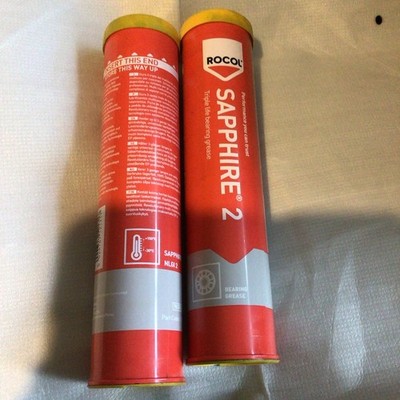 ZWEI TUBEN ROCOL Sapphire 2 Triple Life Lagerfett 400g Teilenummer 12171 