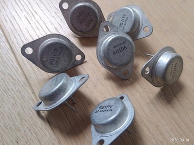 7x TRANSISTOR GERMANIUM AU106 PNP 320V 10A 5W keine China Nachbauten    15240-78