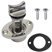 316 Stainless Steel Boat Drain Plug Garboard Bilge Fits 1 Inch 25mm Hole