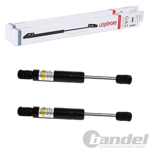 2X LesjÖFors Gasfedern MOTORHAUBEN-LIFTER Passend FüR Peugeot 605 Links+Rechts-image