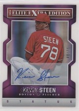 2014 Panini Elite Extra Edition 48/75 Kevin Steen #90 Auto 4m3