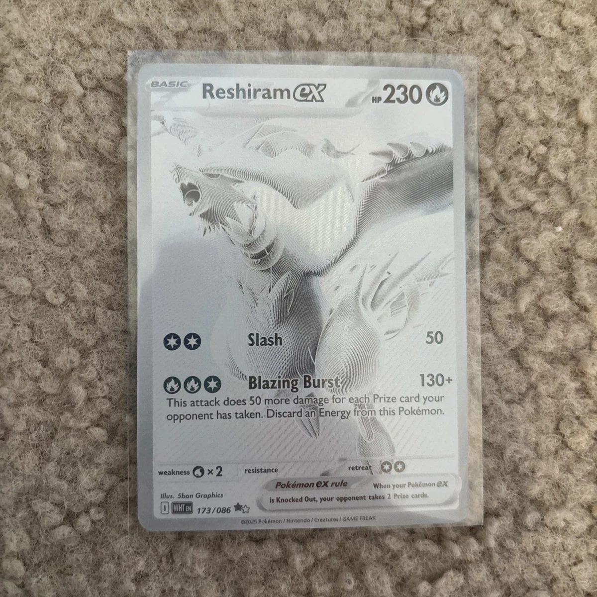 Reshiram Ex for sale | eBay