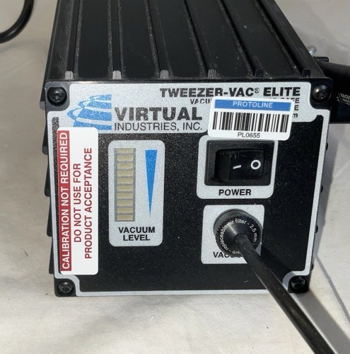 VIRTUAL INDUSTRIES TWEEZER VAC TV-1500-ELITE-110 VACUUM +PEN VVP-200 ESD SAFE #1 - Imagen 2 de 9