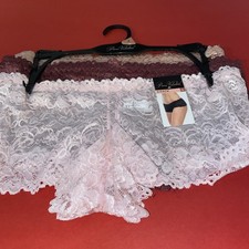 PRIMA VALENTINA 3 PACK LACE BOYSHORTS / Large