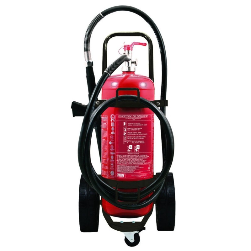 Extincteur MOBIAK 50L eau additif MBK18-500AF-W1B appareil de lutte contre incendie classe AB