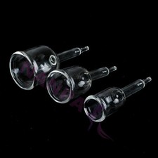 3Pieces Vacuum Cupping Cup Replace Glass For Vacuum Spray Breast Enhance Machine