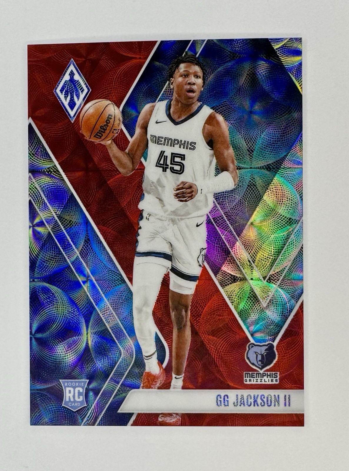 2023-24 Panini Phoenix - Rookies GG Jackson #266 International Red /75 (RC)