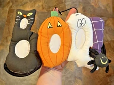 Vintage Avon BOO! Halloween Quilted Window Suction Cup Hanger Decor