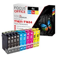 10 Patronen für Epson WF-2010 2510 2520 2530 2540 WF-2630 2650 2660 WF-2750 2760