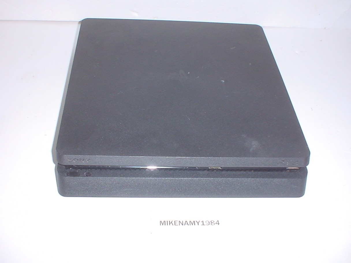 SLIM PLAYSTATION 4 PS4 CUH-2115B console -PARTS/REPAIR -POWER FLASHING BLU LIGHT