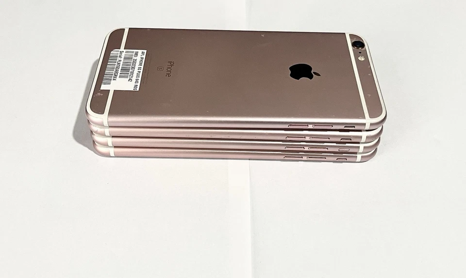 Apple iPhone 6s Plus 64GB Rose Gold (A1687) Factory Unlocked Smartphone Lot of 4 - Image 3 of 3
