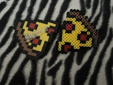 2pc Pizza Kandi Homemade Hairclip