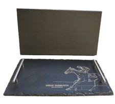 SELBRAE HOUSE SLATE TRAY Great Yarmouth Racecourse Race Winner Trophy Boxed