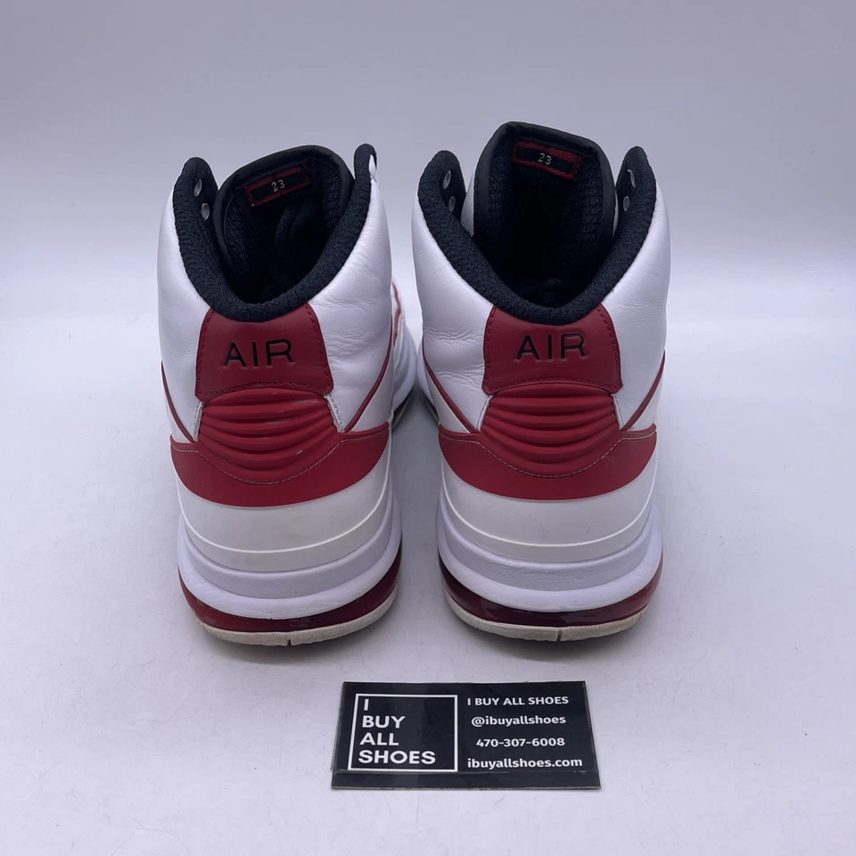 Talla 11 - Air Jordan 2.0 Blanco Rojo Universitario (455616-100) Foto 3 de 4