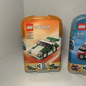 Lot Of 3 Lego Creator #6911, #6910, #5761 Mini Fire Rescue 3 in 1 NEW!!