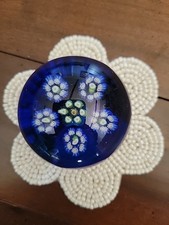Perthshire Millefiori Art Glass Paperweight Crieff, Scotland