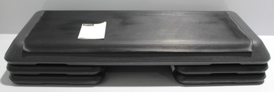 POWRX Steppbrett Profi XXL 110x42cm Aerobic Stepper höhenverstellbar