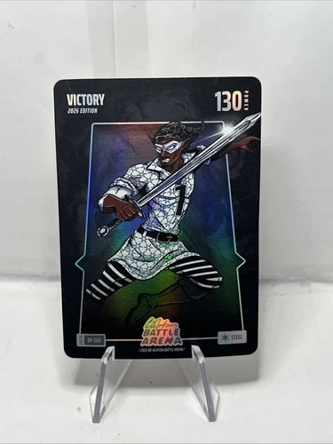 2026 Bo Jackson Battle Arena Victory Steel Battlefoil BF-243 victor wembamyama