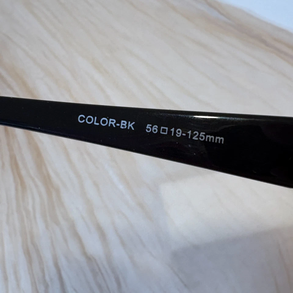 NUEVO ELLE EL 18865 COLOR-BK NEGRO/BLANCO AUTÉNTICO GAFAS DE SOL CON MARCO 56-19 Foto 3 de 4