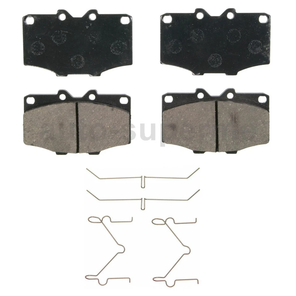 Juego de pastillas de freno delanteras para Toyota Land Cruiser 1981-1987 3,4 L Foto 3 de 3