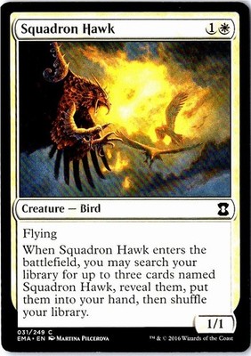 Squadron Hawk 31 Eternal Masters Magic: The Gathering