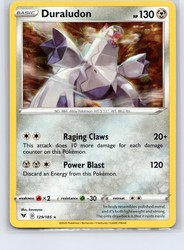 Duraludon 129/185 Holo Rare Vivid Voltage