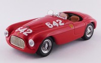 Art Model ART397 1:43 Ferrari 166MM Barchetta Mille Miglia 1949 #642 Rot