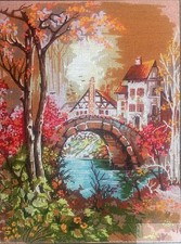 Needlepoint tapestry painted canvas 40.103 16"x20" GobelinL