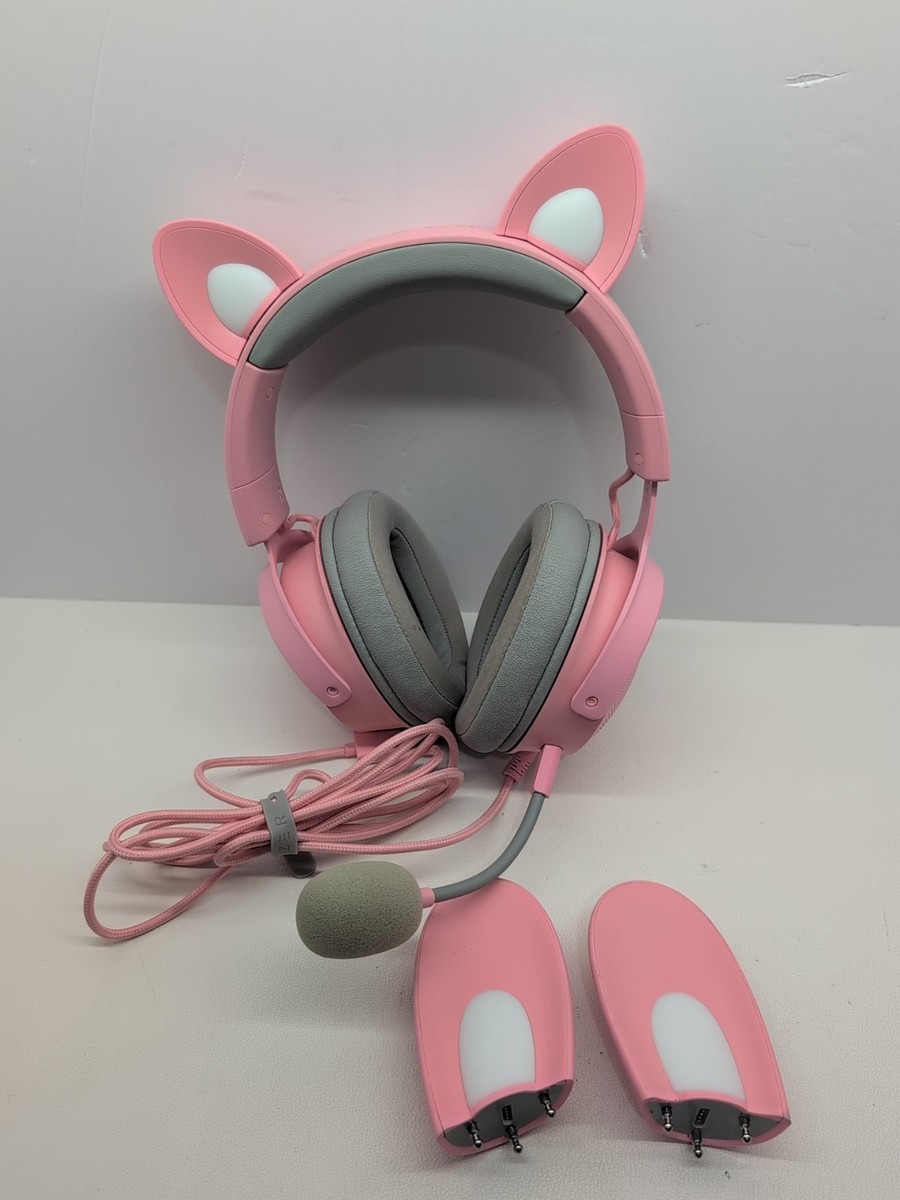 Razer Kraken Kitty V2 Pro Wired RGB Headset Interchangeable Ears