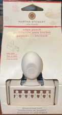 Rare MARTHA STEWART Gingerbread Men Border edge CRAFT Card PUNCH Cutter New HTF