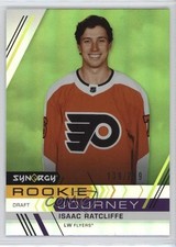 2022 Upper Deck Synergy Rookie Journey Green Draft 139/249 Isaac Ratcliffe 5b7