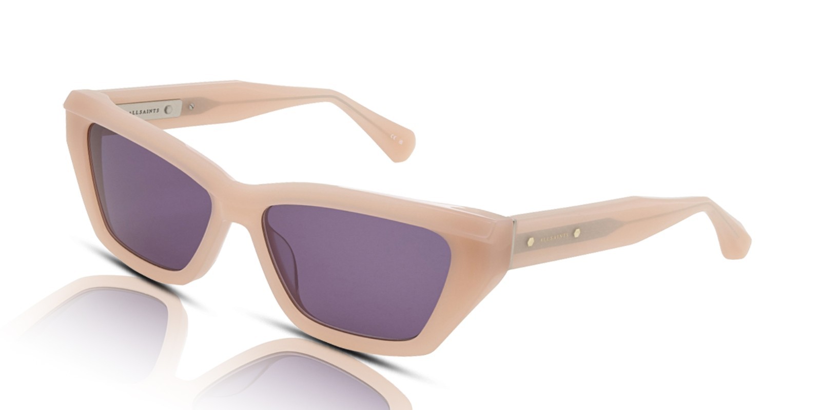 AllSaints Sunglasses Women's Kitty ALS5011 273 Plaster Pink/Grey