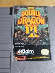 Cartucho Videojuego Double Dragon 3 Nintendo NES AUT&Eacute;NTICO