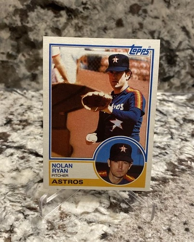 1983 Topps Nolan Ryan Baseball Card #360 Houston Astros