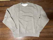 Aime Leon Dore ALD Aimé Tonal Logo Camel Melange Crewneck Sweatshirt Size XL