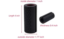 Barbell Grips Thick Dumbbell Arm Blaster High-Density Silicone Rubber