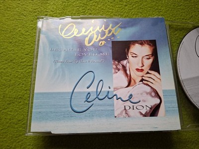 Celine Dion  Signiert   Because You Loved Me   Originalautogramm auf CD