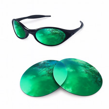 newpolar Polarized Replacement Lenses for oakley eye jacket sapphire green