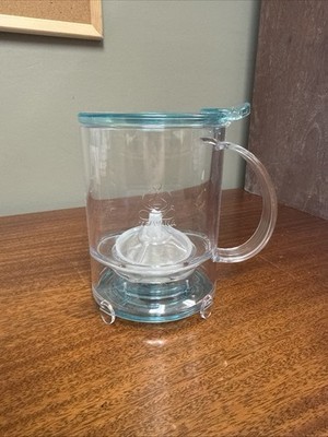 Teavana Perfectea Maker Loose Leaf Tea Infuser Pink 16 oz Drip Tray NWOT