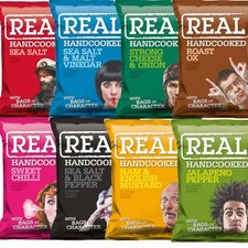 Real Crisps Mixed Box (Mixed between 8 flavours)