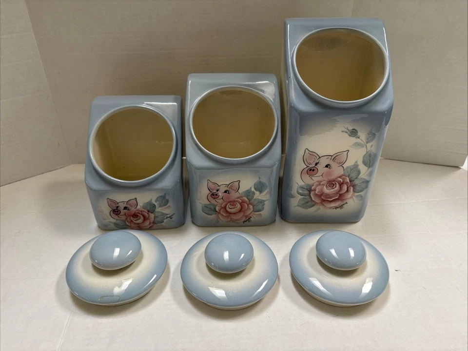 Juego De Colección Hooten Union, O Pigonia Pintado A Mano Cerámica Set LEER Fichas. Foto 3 de 4