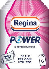 Regina Power Mehrzweckpapier, 1 Rolle Mit 250 Blättern, 2-Lagig, Ideal Für Die R