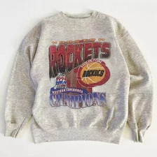 NBA × Vintage Vintage Houston Rockets Finals Sweatshirt  AN63020