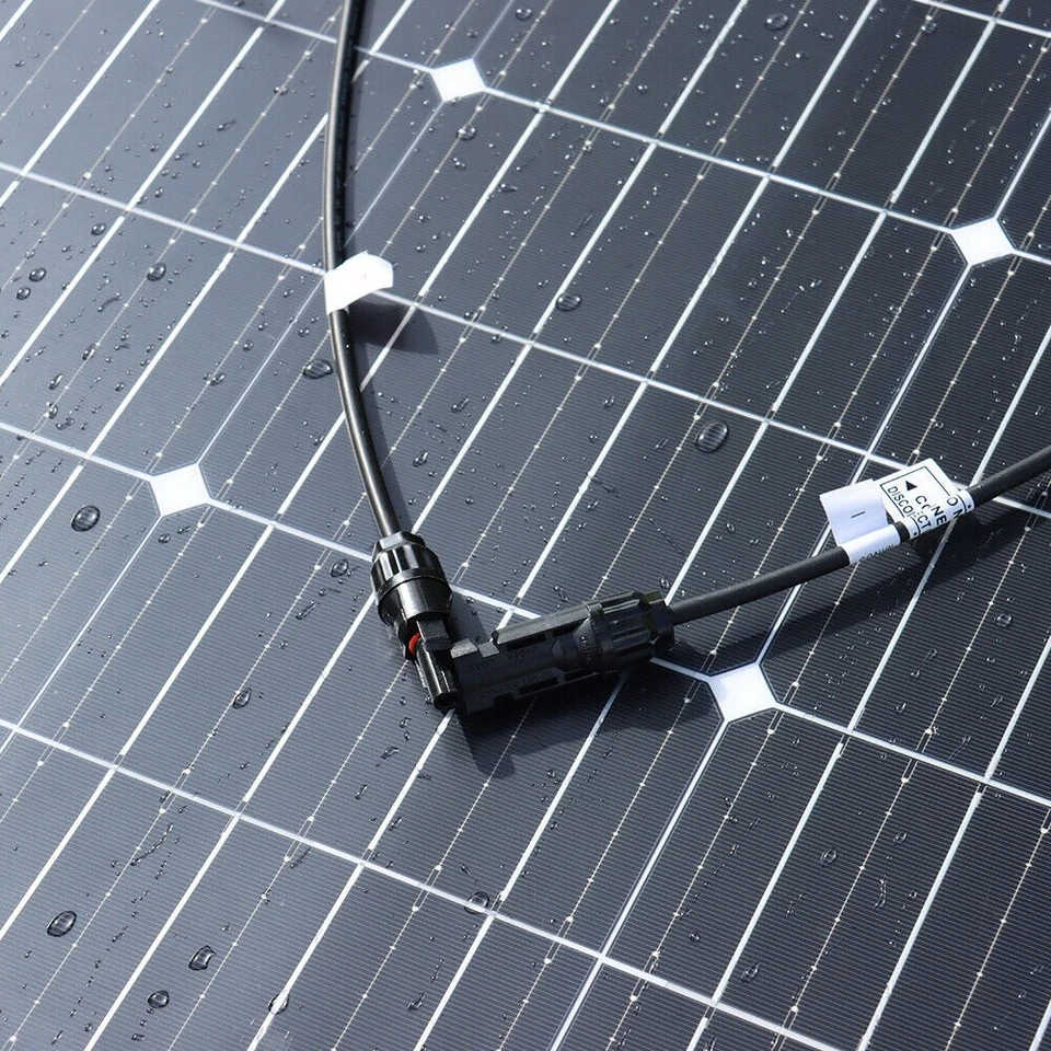 2*120W 12V Flexible Solar Panel Home Battery Bendable Charging for RV Boat Camp - Bild 4 von 4