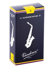 Vandoren Traditional Alto Sax Reeds #3 10ct Box