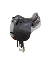 18.5 Inch Used Bad Dog Ranch Australian Endurance Saddle 1000-10414