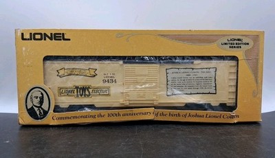 Lionel O 027 6-9434 Joshua Lionel Cowen The Man Box Car Limited Edition in Box